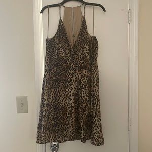 EXPRESS XL cheetah print dress